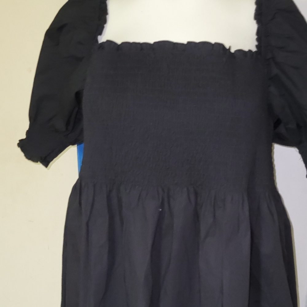Hill House Home Athena Black Nap Dress NWT - Picture 5 of 7